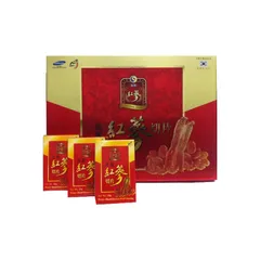 Hồng Sâm Lát Tẩm Mật Ong Sambok Hàn Quốc 20g x 10 gói - Tăng Cường Sức Khỏe, Hỗ Trợ Trí Nhớ, Ổn Định Huyết Áp
