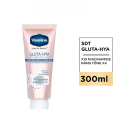[ Hàng Công Ty ] Dưỡng Thể Vaseline 4X Niacinamide Tone Up 300ml ( Hồng Nhạt )