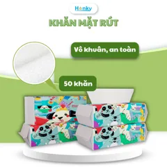 Khăn Mặt Khô Đa Năng Dùng 1 Lần Hanky - Cuộn Rút, 100% Cotton Mềm Mịn, Tiện Lợi Cho Vệ Sinh và Tẩy Trang Hàng Ngày