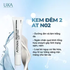 Bộ kem nám AITHAN UKA MELASMA AND WHITENING 15g - Giảm nám, làm sáng da, chữa lão hóa, an toàn, hiệu quả cao, sản phẩm chăm sóc da chuyên sâu.