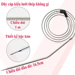 Nhiệt Kế Lò Nướng Kỹ Thuật Số ThermoPro TP16 Nhật Bản - Hẹn Giờ, Báo Thức, Đo Nhiệt Độ Thịt Chính Xác