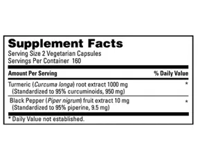 Viên Uống Tinh Chất Nghệ Kirkland Signature Turmeric 1000mg 320 Viên - Hỗ Trợ Tiêu Hóa và Chống Oxy Hóa Từ Mỹ