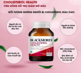 Viên Uống Giảm Cholesterol Blackmores Cholesterol Health 60 Viên