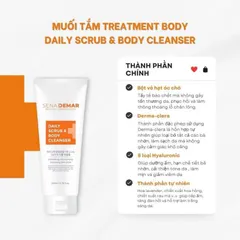 Tẩy Da Chết Body Sena Derma 200ml - Sản Phẩm Chăm Sóc Da Sạch Sâu, Tươi Mới và Mềm Mại từ Hàn Quốc