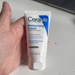 Kem Dưỡng Ẩm Cerave Moisturising Cream 50ml - Phục Hồi Da Khô, Giữ Ẩm 48 Giờ, Cho Mọi Loại Da