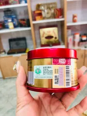 An Cung Ngưu Hoàng Hoàn Đồng Nhân Đường - Hộp Thiếc Tròn Hỗ Trợ Sức Khỏe Toàn Diện, Ngăn Ngừa Đột Quỵ, Giảm Di Chứng Tai Biến