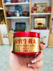 An Cung Ngưu Hoàng Hoàn Đồng Nhân Đường - Hộp Thiếc Tròn Hỗ Trợ Sức Khỏe Toàn Diện, Ngăn Ngừa Đột Quỵ, Giảm Di Chứng Tai Biến