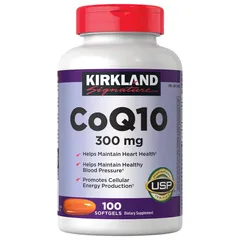 Viên Uống Hỗ Trợ Tim Mạch CoQ10 300mg Kirkland - Bổ Sung Năng Lượng và Cải Thiện Sức Khỏe Tim Mạch Chính Hãng Mỹ
