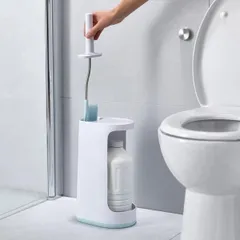 Bộ Dụng Cụ Cọ Bồn Cầu Joseph Joseph Flex Smart Plus 70536 - Thiết Kế Thông Minh, Chống Nhỏ Giọt, Dễ Dàng Vệ Sinh