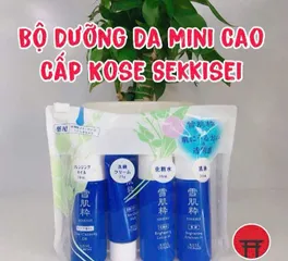 Bộ Dưỡng Da Mini Kose Sekkisei - Sản Phẩm Cao Cấp Nhật Bản Giúp Làm Sáng Da và Ngăn Ngừa Nám 290k