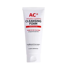 Sữa Rửa Mặt W.SKIN LABORATORY AC+ cho Da Dầu Mụn - Foam Làm Sạch Sâu, Ngăn Ngừa Mụn, 150ml, Mỹ Phẩm Hàn Quốc Chính Hãng