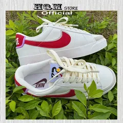 Giày nike blazer low fitness red - Giày thể thao sneaker nam nữ nike blazer trắng đỏ cổ thấp full box bill