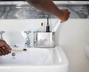 Hộp đựng bàn chải đánh răng inox Joseph Joseph - Thiết kế thông minh và tiện lợi cho bàn chải điện và kem đánh răng