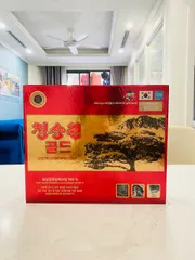 Tinh Dầu Thông Đỏ Cheong Song Won Gold Hàn Quốc - Hỗ Trợ Sức Khỏe, Giảm Tiểu Đường, Tăng Cường Miễn Dịch, Hộp 180 Viên