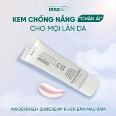Kem Chống Nắng Nâng Tone Innoskin B3+ SPF50+ PA++++ 50g - Bảo Vệ Da Khỏi Tia UV và Làm Sáng Da Tự Nhiên