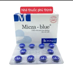 Viên Uống Hỗ Trợ Lợi Tiểu Micza Blue 100 Viên - Giải Pháp Cho Người Bị Sỏi Thận và Đường Tiết Niệu