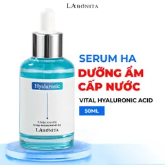 Serum Dưỡng Ẩm Labonita Vital Hyaluronic Acid 50ml - Cấp Ẩm Sâu, Phục Hồi Da, Chống Lão Hóa, Phù Hợp Mọi Loại Da