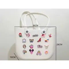 Túi Crocs Stick 5 Màu – Tặng FULL Charm Ngẫu Nhiên, Siêu Xinh Đi Biển & Đi Chơi