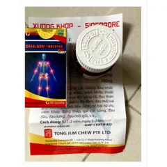 Viên uống hỗ trợ xương khớp Singapore 30 viên - Giảm đau nhức, viêm khớp, thoái hóa khớp, đau lưng, tê mỏi chân tay, cải thiện sức khỏe khớp