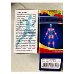 Viên uống hỗ trợ xương khớp Singapore 30 viên - Giảm đau nhức, viêm khớp, thoái hóa khớp, đau lưng, tê mỏi chân tay, cải thiện sức khỏe khớp