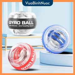 Bóng tập cổ tay Gyro Ball có đèn kèm chống sốc, tự khởi động , thư giãn tăng sức mạnh tay - Vuabinhnuoc