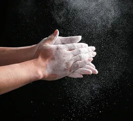 80 Gram bột thể thao chống mồ hôi tay, bột dùng trong cầu lông, tenis, thê hình hoặc các môn khác - vuabinhnuoc