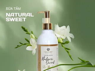 Sữa Tắm Sáng Da Dưỡng Thể Natura Sweet 300ml - Hương Nước Hoa Cao Cấp, Dưỡng Ẩm Mềm Mại Cho Mọi Loại Da