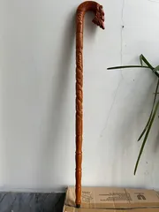 Gậy chống gỗ hương liền 1 khúc - KT 90cm Hàng chính hãng DAICAT