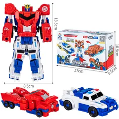 Đồ Chơi Trẻ Em Robot Biến Hình 2 Trong 1 - Xe Biến Thành Robot Thông Minh, Phát Triển Tư Duy Sáng Tạo, Món Quà Tuyệt Vời Cho Bé 3 Tuổi Trở Lên