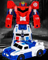 Đồ Chơi Trẻ Em Robot Biến Hình 2 Trong 1 - Xe Biến Thành Robot Thông Minh, Phát Triển Tư Duy Sáng Tạo, Món Quà Tuyệt Vời Cho Bé 3 Tuổi Trở Lên
