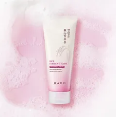 Sữa Rửa Mặt Hàn Quốc DABO Gạo Lên Men Tự Nhiên - Tẩy Trang Sạch Da, Dưỡng Ẩm, Kiểm Soát Dầu (180ml)