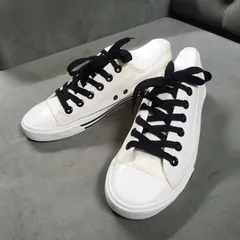 Giày Thể Thao Nam G6 - Trắng Dây Đen, Đế Cao Su Êm, Vải Canvas Chắc Chắn, Giày Năng Động Cho Phái Đẹp