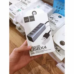 Bộ Hub chia 4 cổng USB hàng Hoco mã HB1