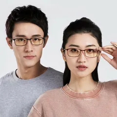 Kính chống UV ánh sáng xanh MI ( Đen ) mã HMJ01TS thời trang Nam Nữ