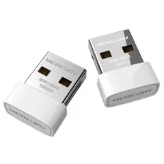 USB Mini WiFi MERCURY 150Mbps - Thiết bị thu sóng WiFi cho máy tính để bàn, nhỏ gọn, dễ sử dụng, chính hãng