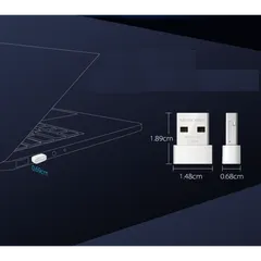 USB Mini WiFi MERCURY 150Mbps - Thiết bị thu sóng WiFi cho máy tính để bàn, nhỏ gọn, dễ sử dụng, chính hãng