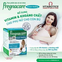 Vitamin bầu sau sinh Pregnacare breast-feeding 84 viên