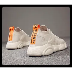 Giày Sneaker Nam G12 Kem - Thể Thao Cao Cấp Phong Cách Hàn Quốc, Thoải Mái, Dễ Phối Đồ, Chất Liệu Cao Cấp