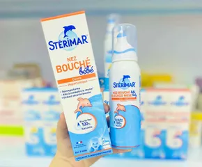 XỊT MUỐI BIỂN C.Á HE.O STERIMAR KHÁNG VIÊM PHÁP - TỪ 3 THÁNG TUỔI ( Cam- Vàng)