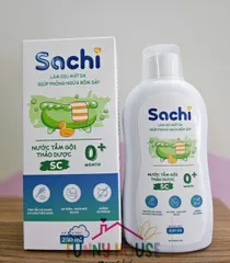 Nước Tắm Gội SACHI - Chiết Xuất Từ Thiên Nhiên, Phòng Ho Cảm, Ngừa Rôm Sẩy, Bảo Vệ Bé Khỏi Muỗi và Côn Trùng