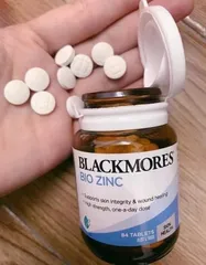 Viên Uống Bổ Sung Kẽm Blackmores Bio Zinc (84 Viên) - Hỗ trợ Da Khỏe Mạnh, Tăng Cường Sức Đề Kháng, Chất Lượng Úc