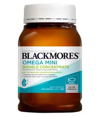 Dầu Cá Blackmores Omega Mini Double Concentrate 400 Viên 