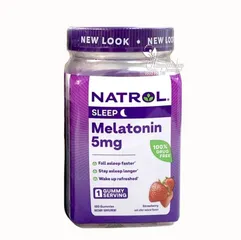 Kẹo dẻo ngủ Natrol 5Mg giúp ngủ sâu và ngon