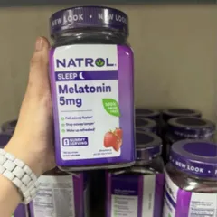 Kẹo dẻo ngủ Natrol 5Mg giúp ngủ sâu và ngon
