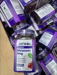 Kẹo dẻo ngủ Natrol 5Mg giúp ngủ sâu và ngon