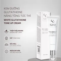 Kem Dưỡng Trắng Nâng Tone W.SKIN LABORATORY - White Glutathione Tone Up Cream 60ml, Dưỡng trắng, Làm đều màu da, Cấp ẩm tự nhiên