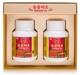 Viên uống Đông trùng hạ thảo Bio Apgold - Hỗ trợ miễn dịch và sức khỏe mắt (Hộp 2 lọ x 60 viên)