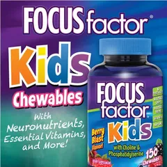 Viên Uống Focus Factor For Kids 150 Viên Chính Hãng USA – Thực Phẩm Bổ Sung Vitamin & Khoáng Chất Cho Trẻ Em