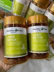 Viên Uống Bổ Gan Liver Detox Healthy Care 100 Viên - Giải Pháp Bảo Vệ Gan Từ Úc, Thải Độc Tự Nhiên, Cải Thiện Chức Năng Gan
