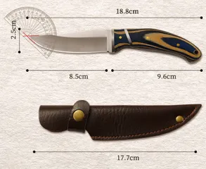 Dao Thái Gọt Đa Năng BBQ Japan Cao Cấp - Dụng Cụ Nhà Bếp Thông Minh, Lý Tưởng Cho Picnic và Dã Ngoại